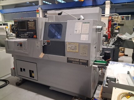 Tornio a fantina mobile a 7 assi Cnc Tsugami Mori BS32CE(S)-III