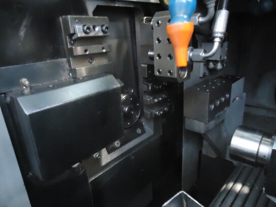 Five axis sliding head Cnc lathe