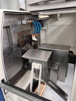 Four axis sliding head Cnc lathe