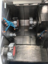 Three turrets Cnc lathe