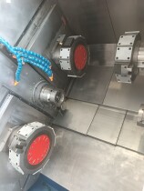 Three turrets Cnc lathe