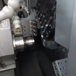 Sliding head Cnc lathe