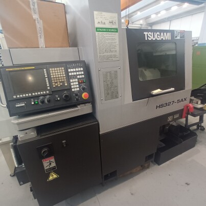 Tornio a fantina mobile a 7 assi Cnc