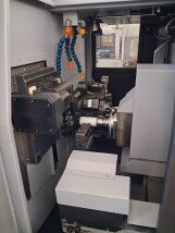 Eight axis sliding head Cnc lathe