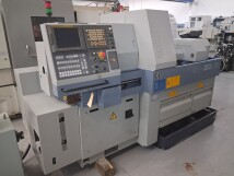 Five axis sliding head Cnc lathe with turret