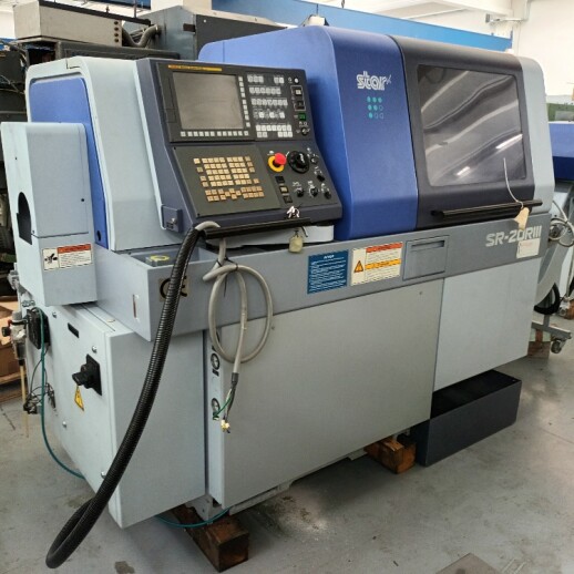 Five axis sliding head Cnc lathe Star SR-20RIII