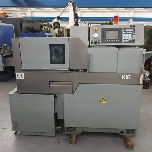 Tornio a fantina mobile Cnc Citizen K16-VIIP