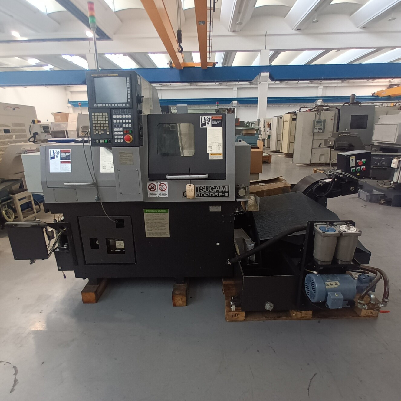 Six axis sliding head Cnc lathe Tsugami BO206E-III