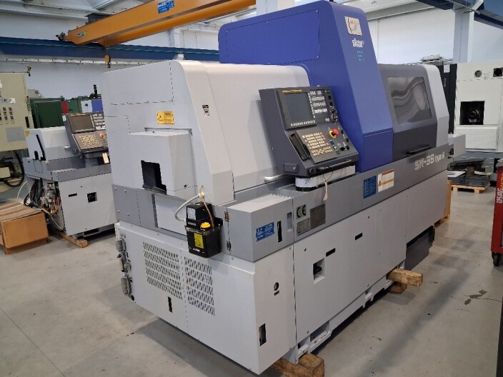 Tornio a fantina mobile a 7 assi Cnc Star SR-38 type B
