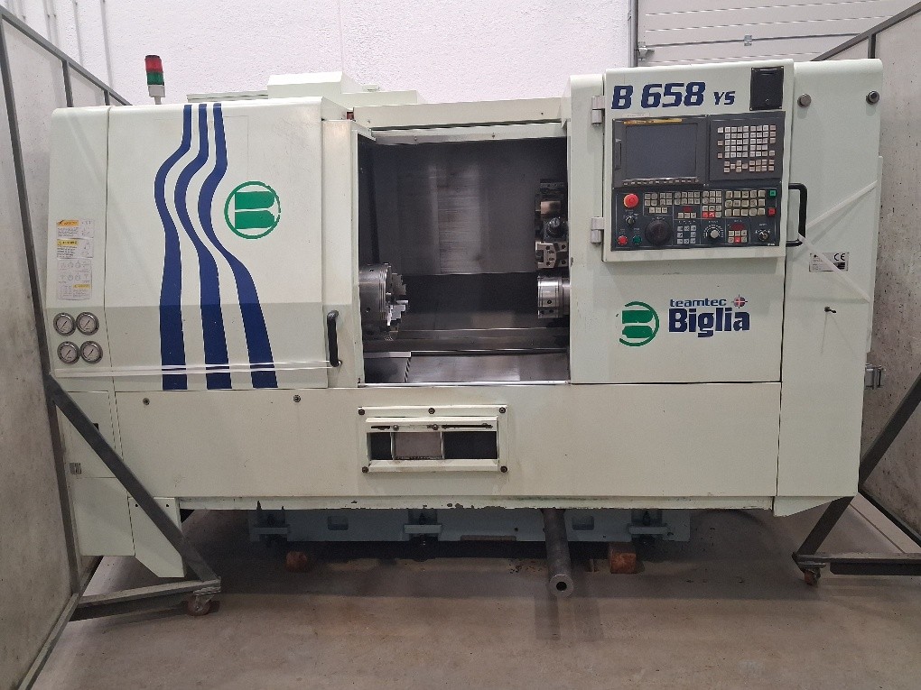 Cnc lathe Biglia B658 YS